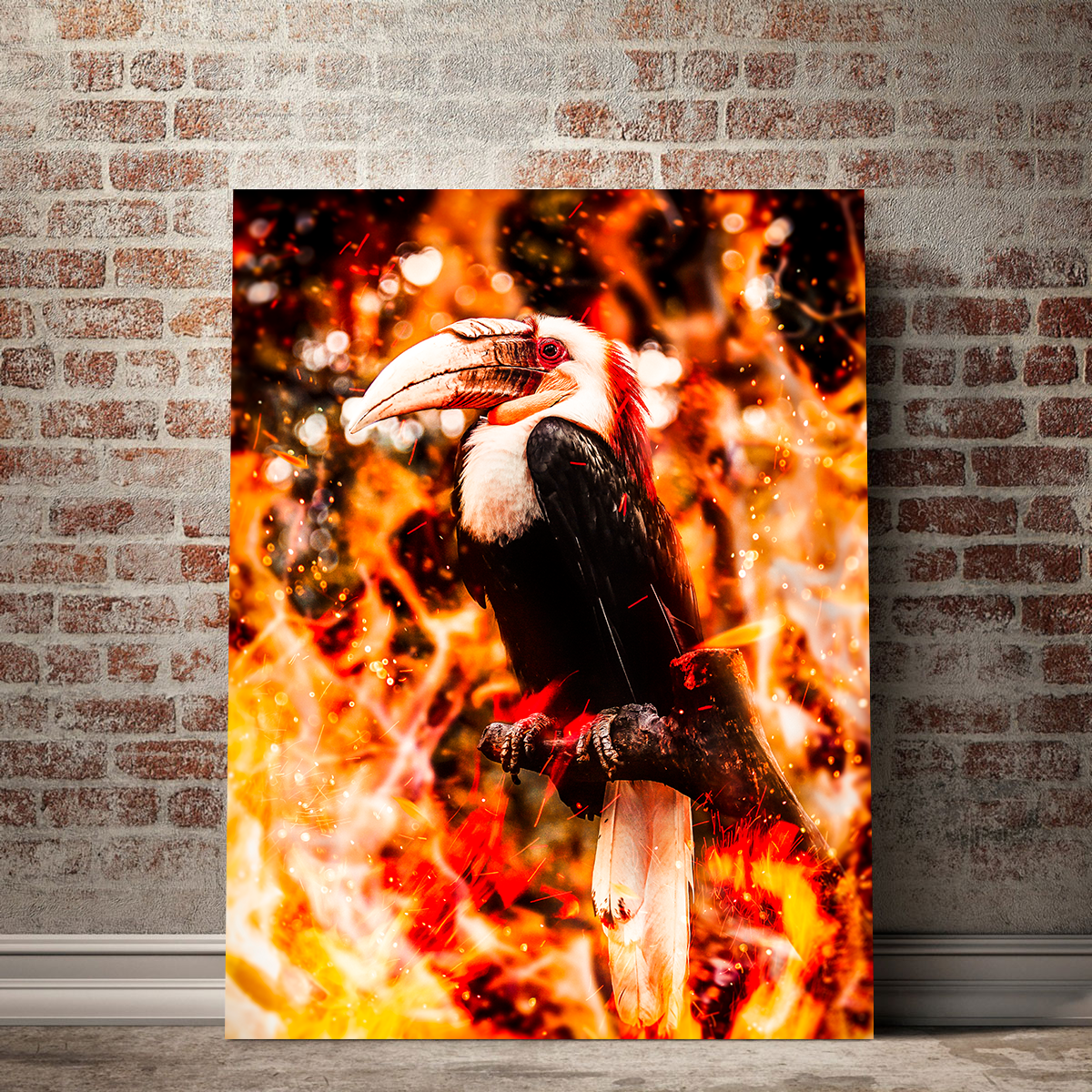 Beaked Wildlife Wall Art