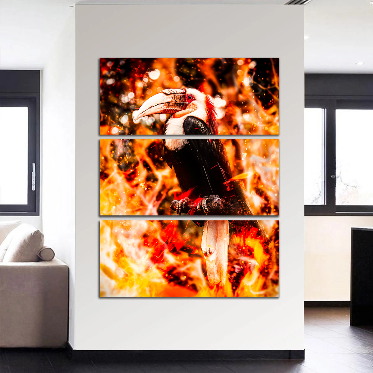 Beaked Wildlife Wall Art