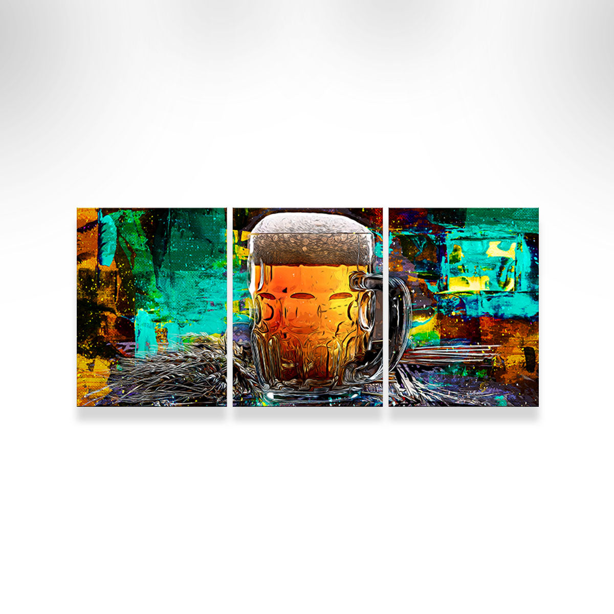 Beer Me Abstract Wall Art