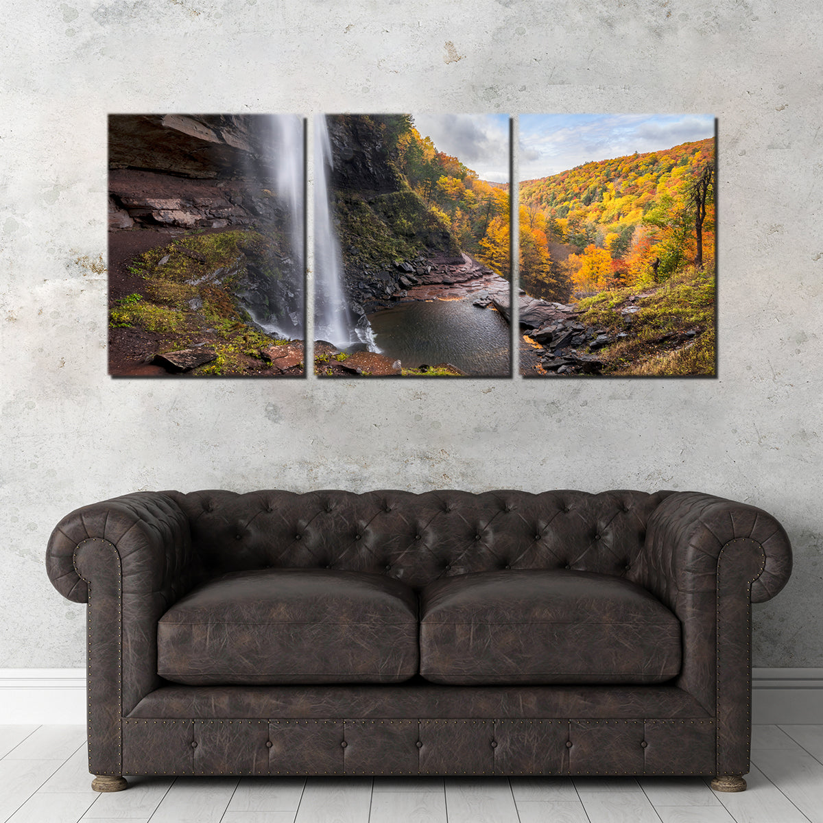 Behind the Falls Wall Art