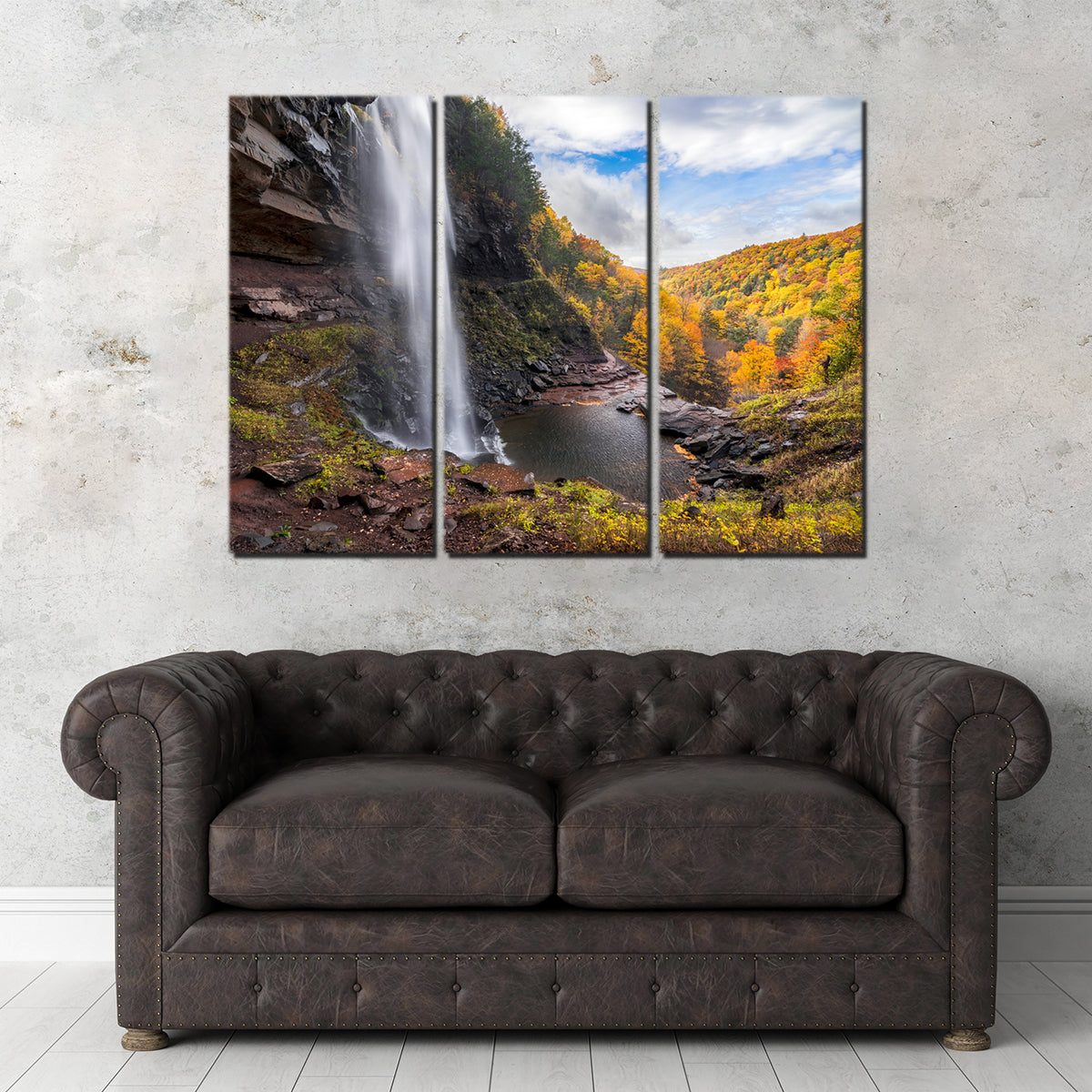 Behind the Falls Wall Art