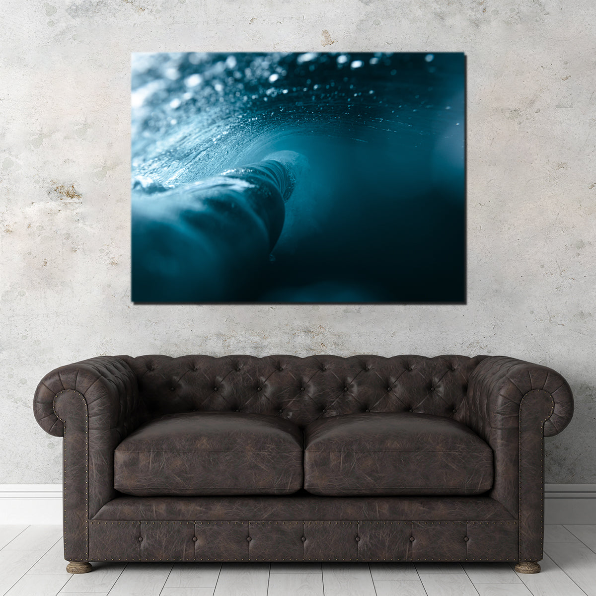 Behind the Wave Wall Art