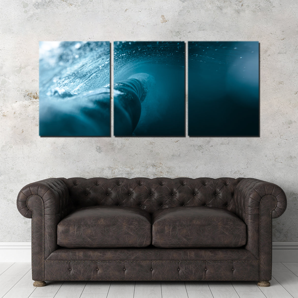 Behind the Wave Wall Art