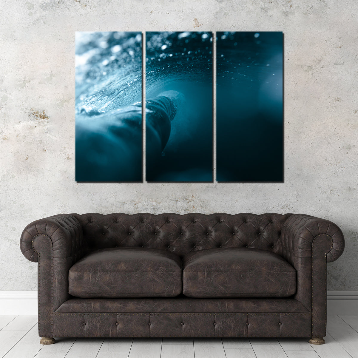 Behind the Wave Wall Art