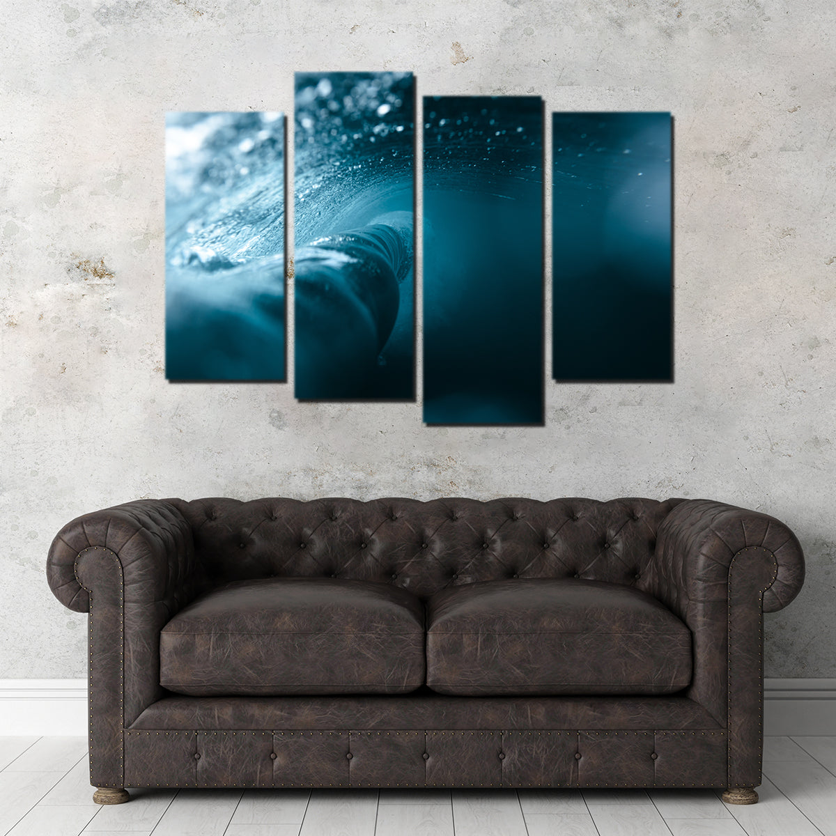 Behind the Wave Wall Art