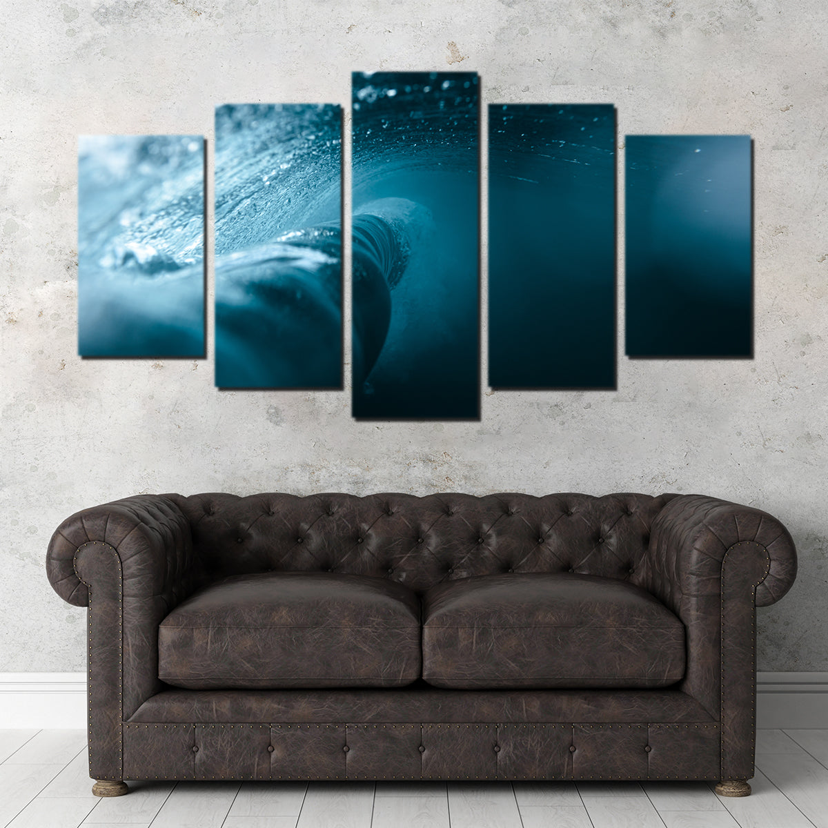 Behind the Wave Wall Art