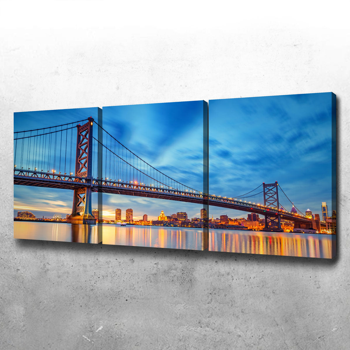 Ben Franklin Bridge Wall Art