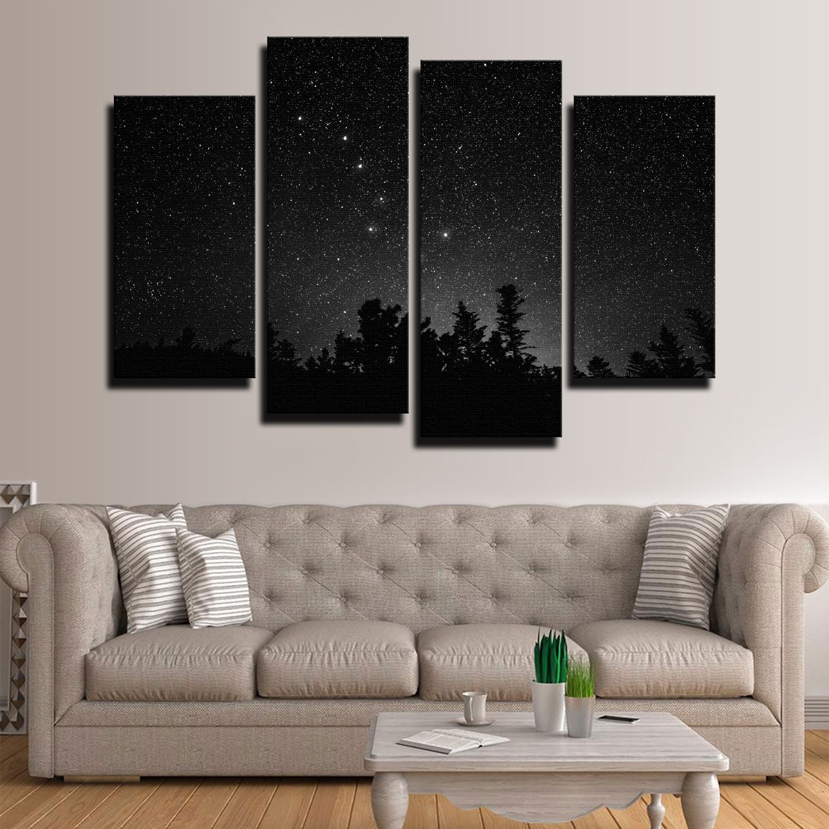 Big Dipper Starry Night Wall Art