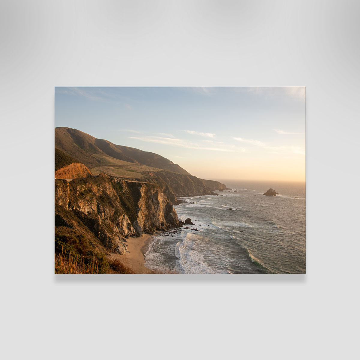 Big Sur Coastline Sunset Wall Art