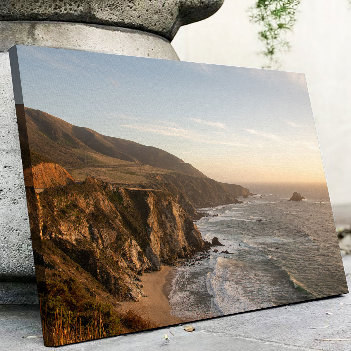Big Sur Coastline Sunset Wall Art