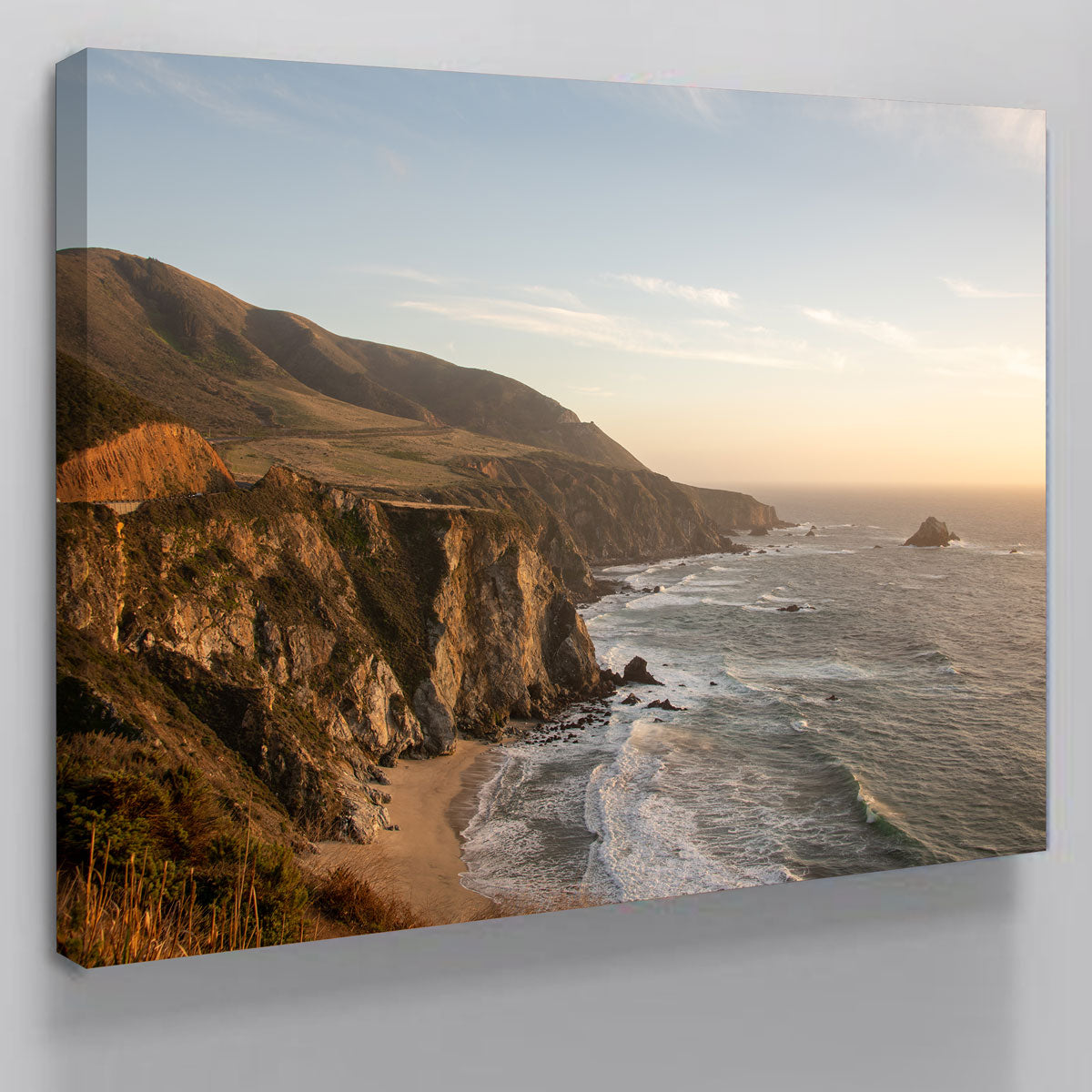 Big Sur Coastline Sunset Wall Art