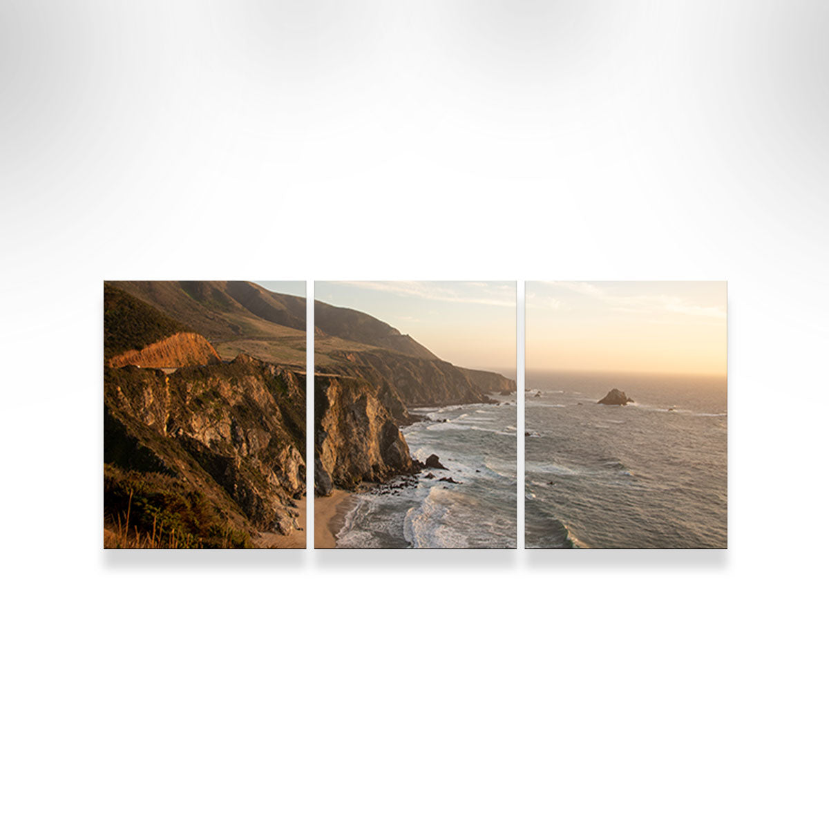 Big Sur Coastline Sunset Wall Art