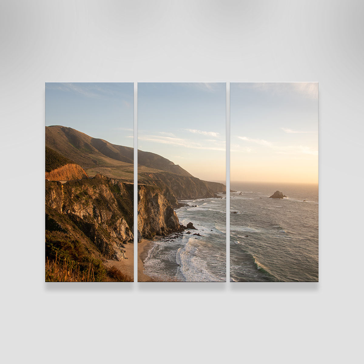 Big Sur Coastline Sunset Wall Art