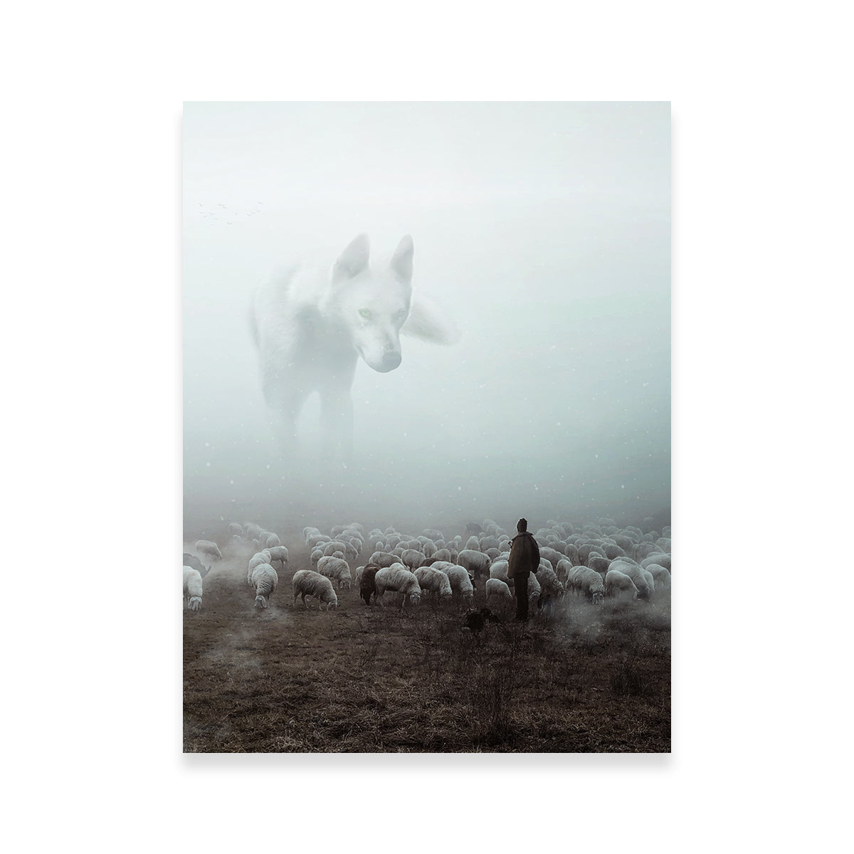 Big Wolf Wall Art