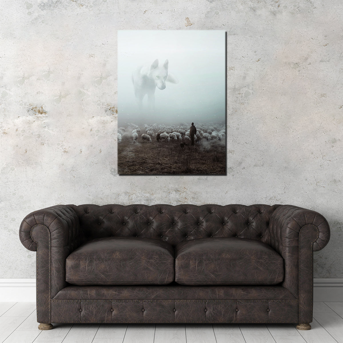 Big Wolf Wall Art