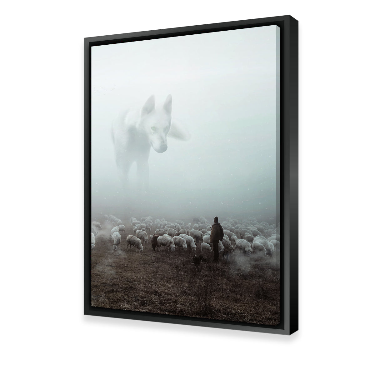 Big Wolf Wall Art