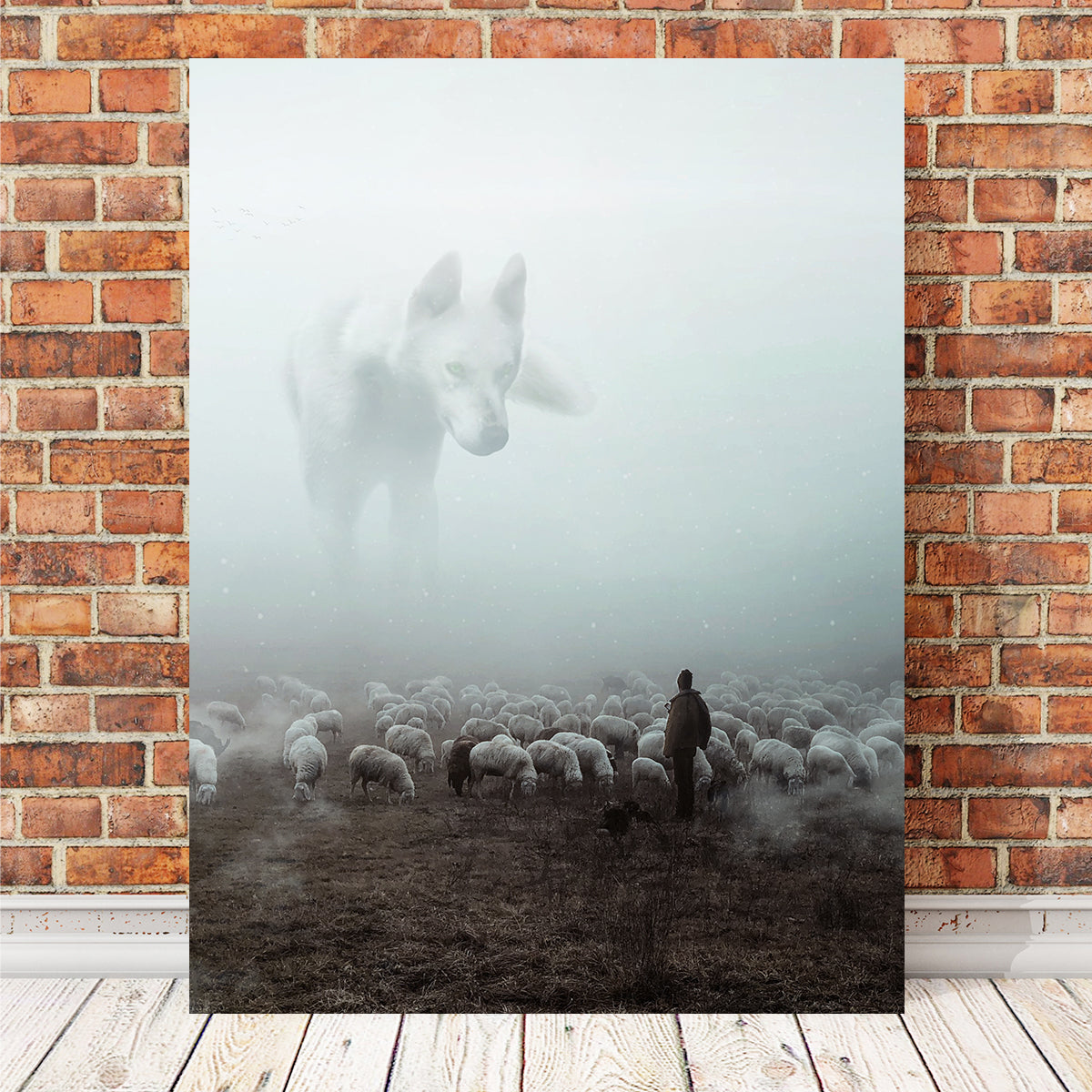 Big Wolf Wall Art