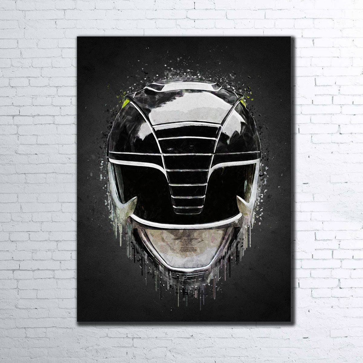 Black Ranger Portrait Wall Art