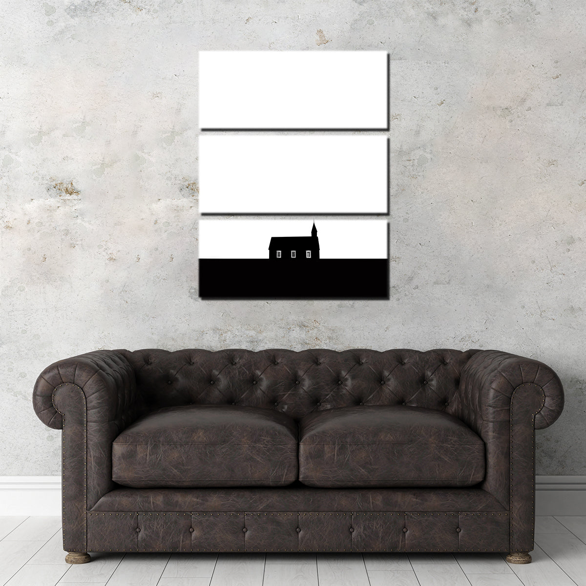 Black Church of Budir Wall Art