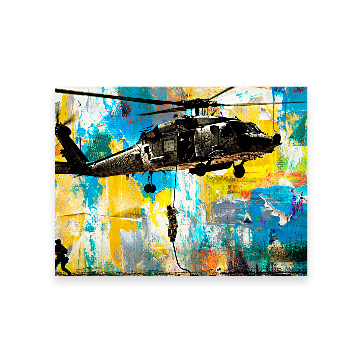 Black Hawk Wall Art