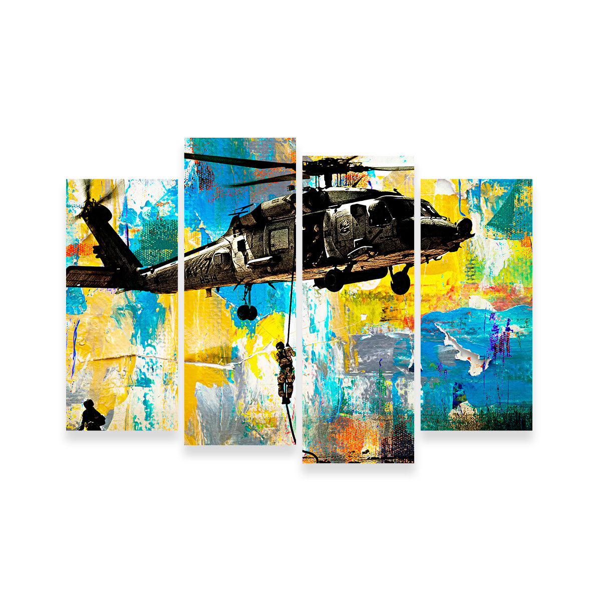 Black Hawk Wall Art
