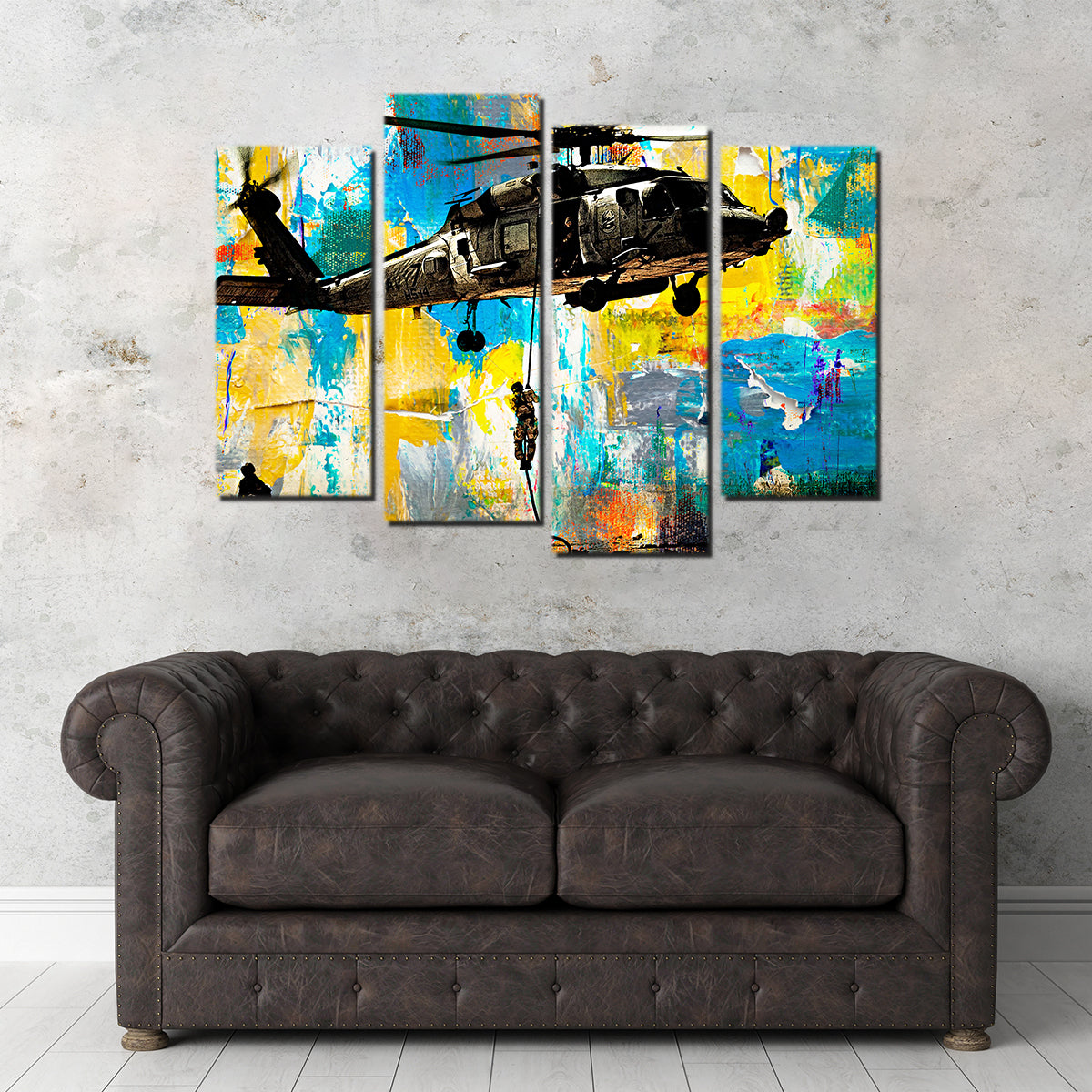Black Hawk Wall Art