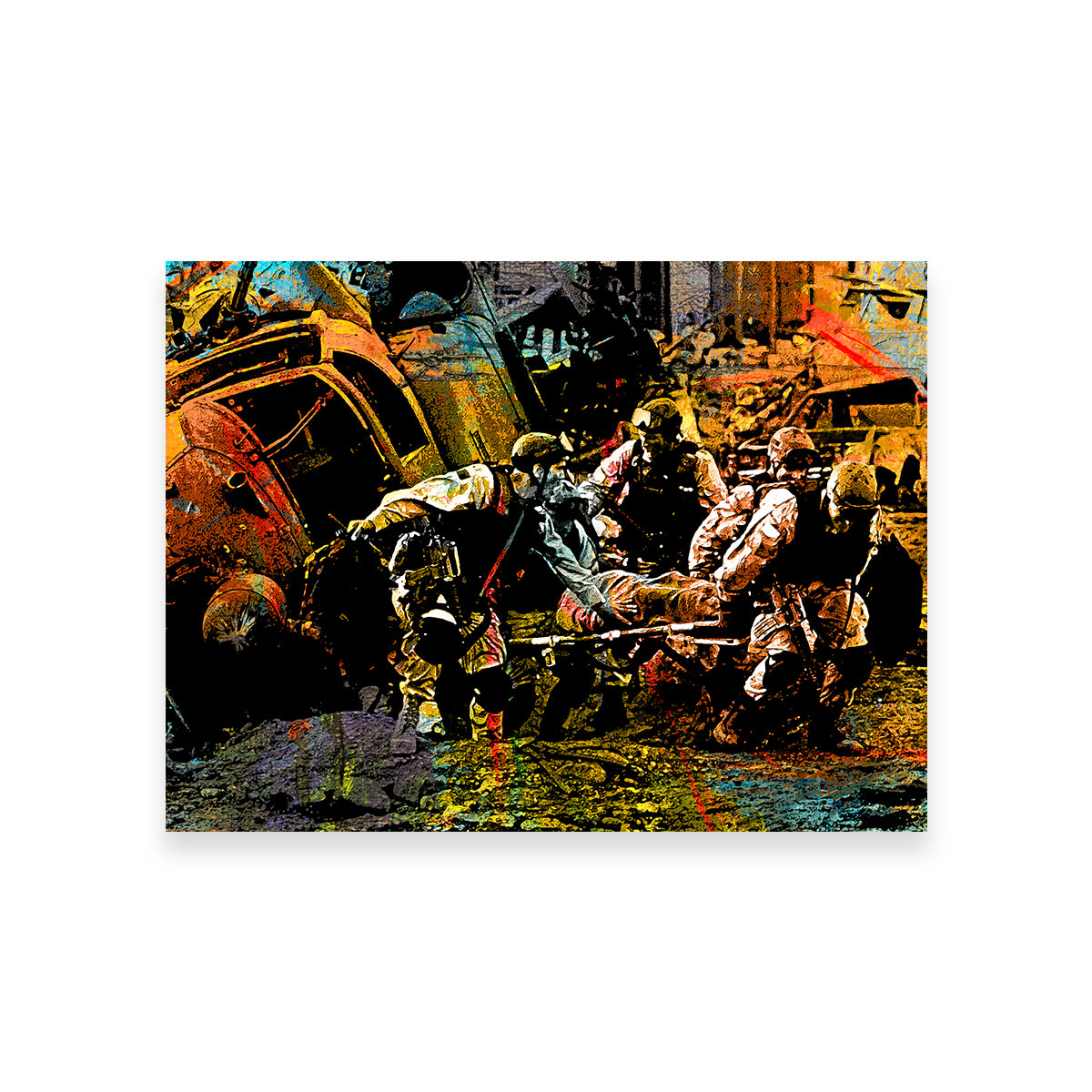 Black Hawk Down Wall Art
