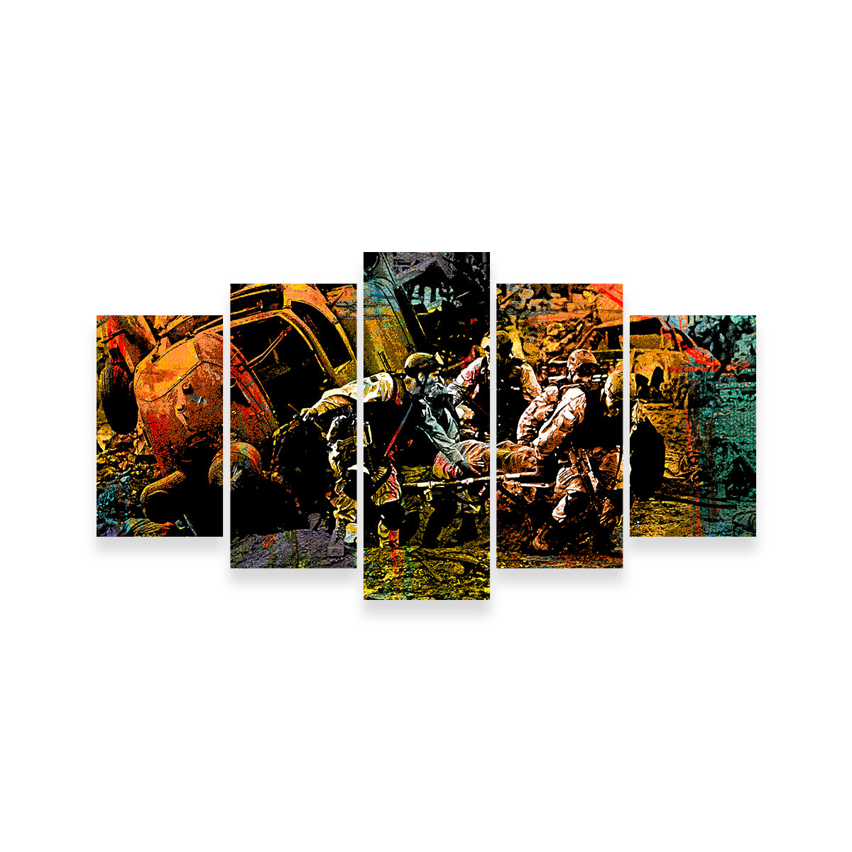 Black Hawk Down Wall Art