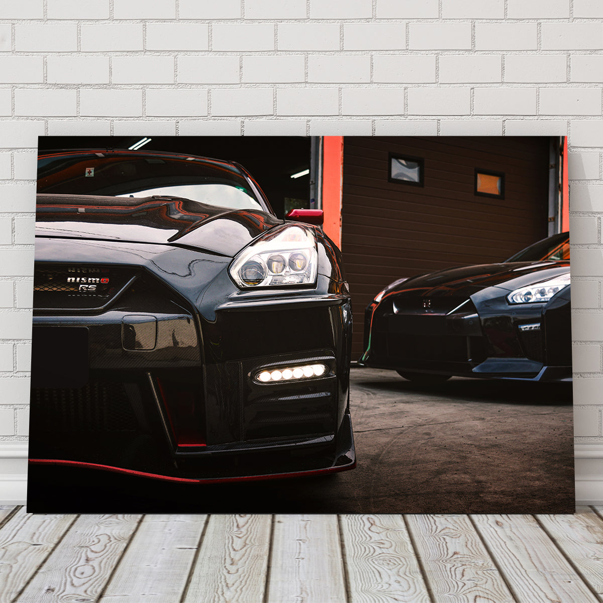 Black Nissan GTR Wall Art