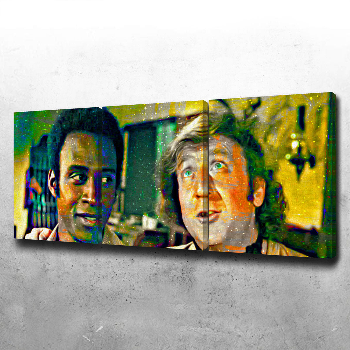 Blazing Saddles Bart & Jim Wall Art