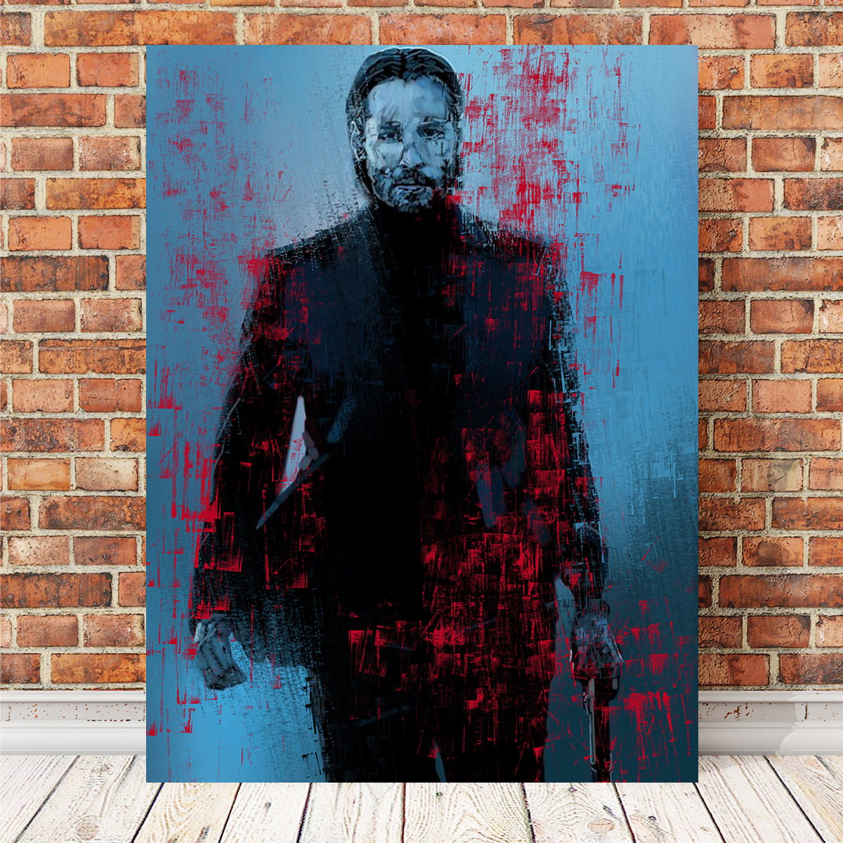 Blood Stained Wick Wall Art