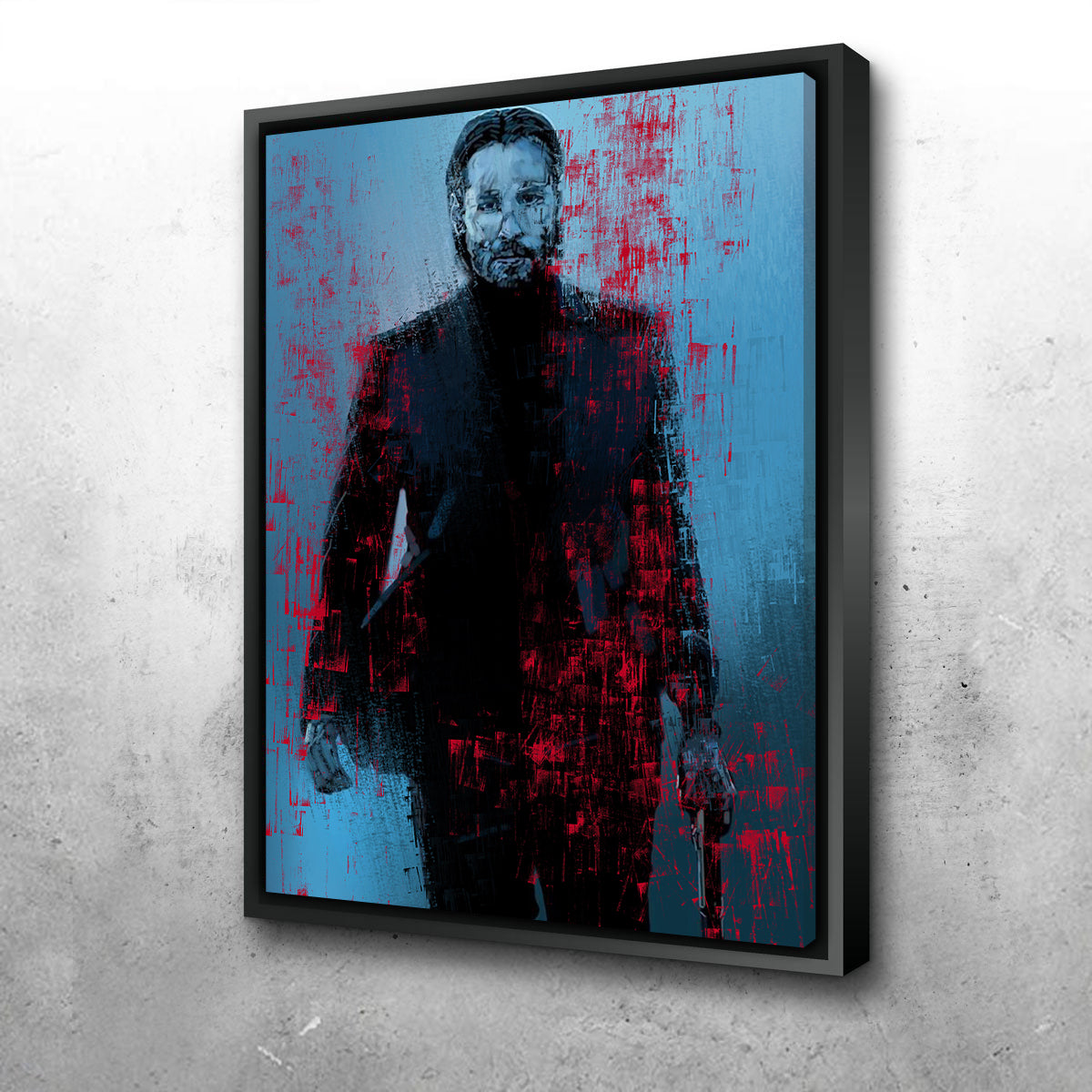 Blood Stained Wick Wall Art