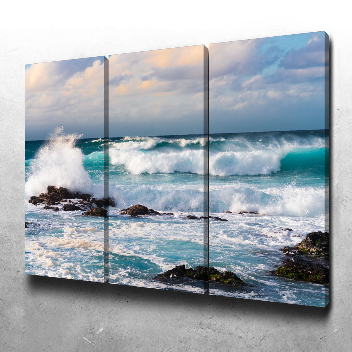 Blue Crash Wall Art