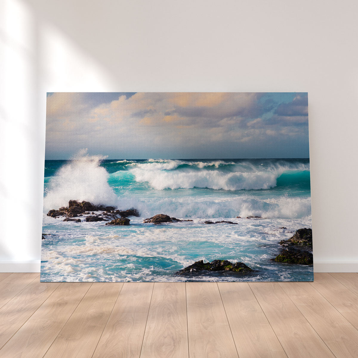 Blue Crash Wall Art