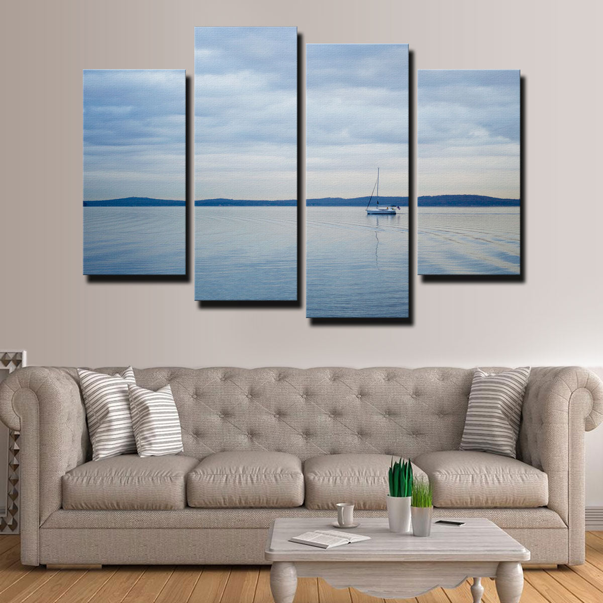 Blue Light Wall Art