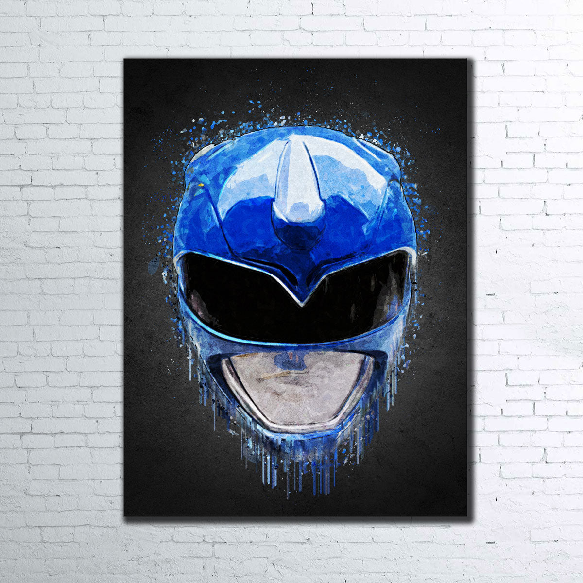 Blue Ranger Portrait Wall Art