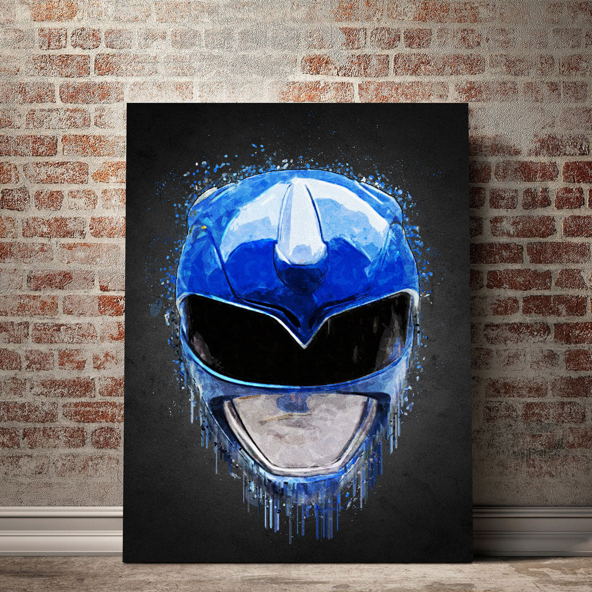 Blue Ranger Portrait Wall Art