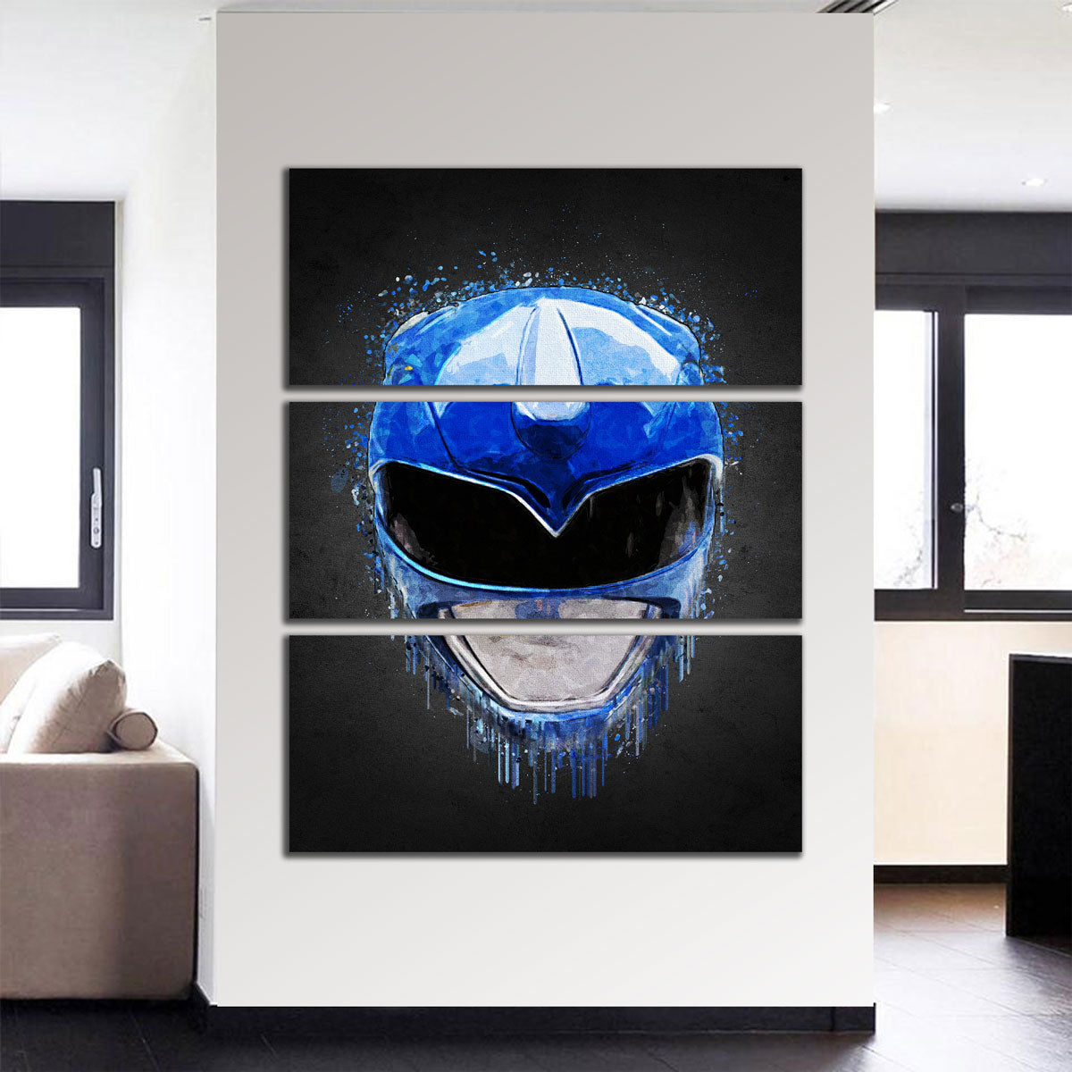 Blue Ranger Portrait Wall Art
