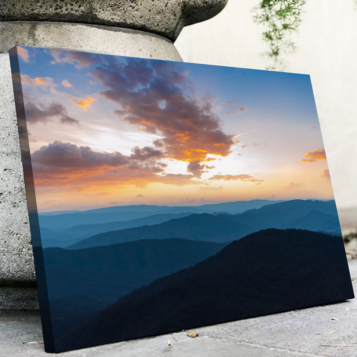 Blue Ridge Sunset Wall Art