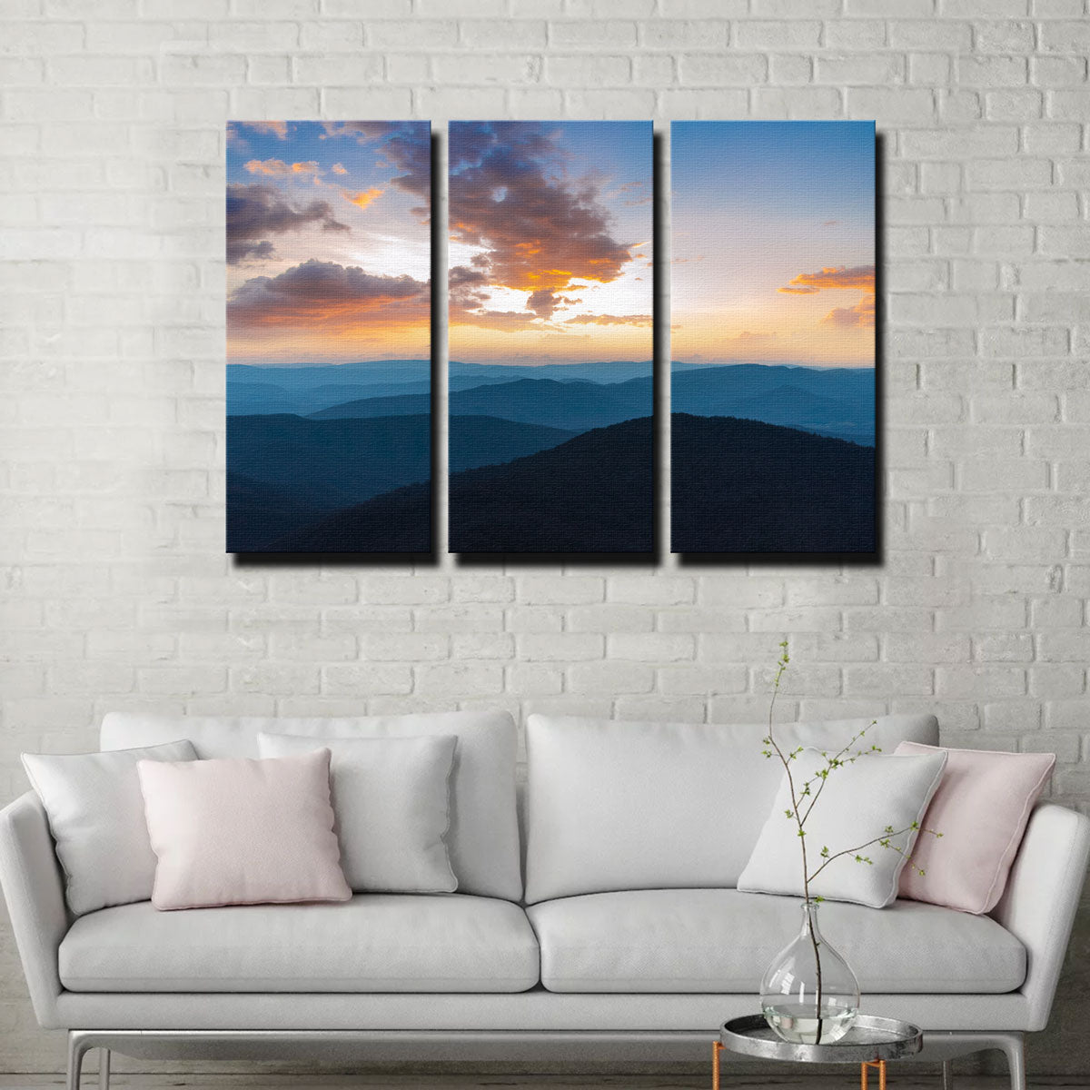 Blue Ridge Sunset Wall Art