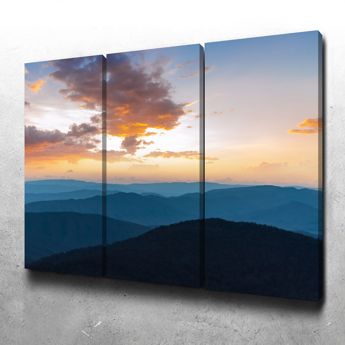 Blue Ridge Sunset Wall Art