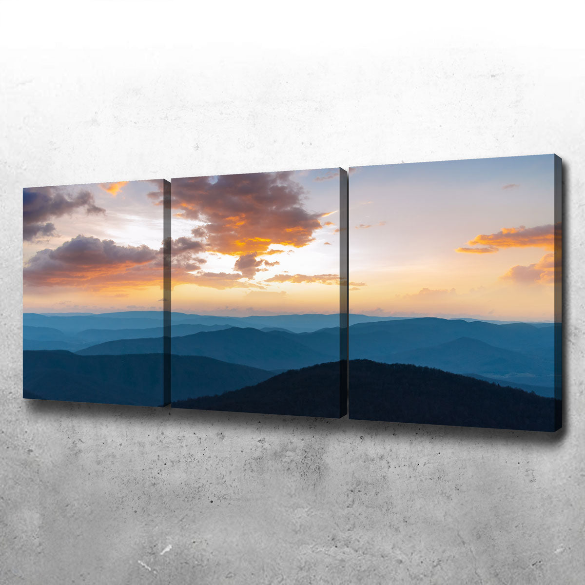 Blue Ridge Sunset Wall Art