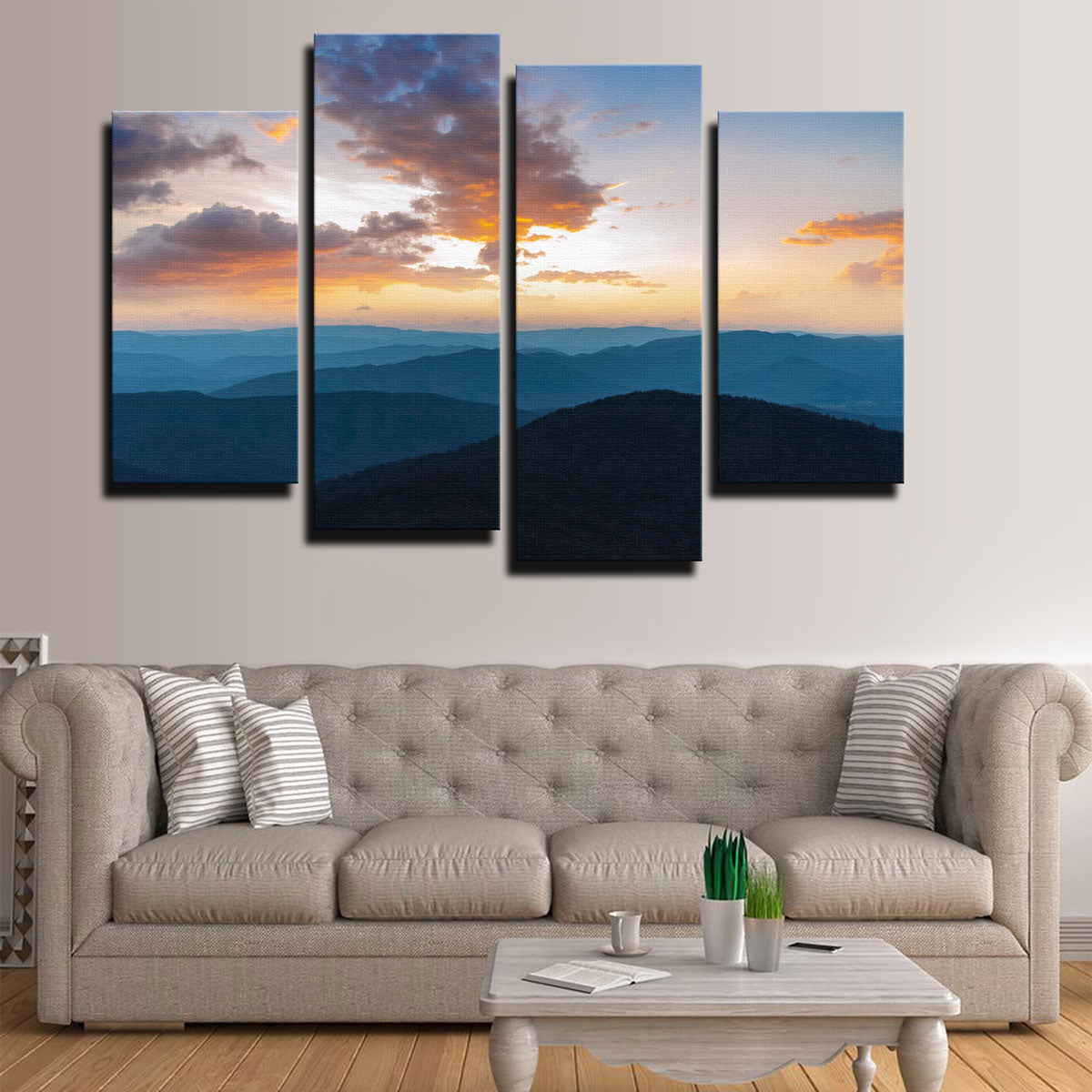 Blue Ridge Sunset Wall Art