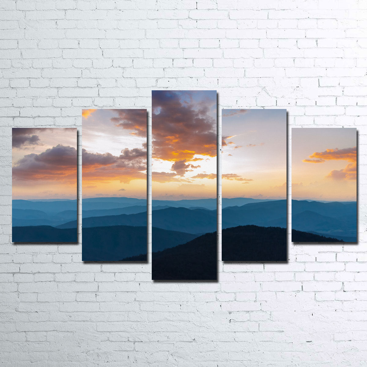 Blue Ridge Sunset Wall Art