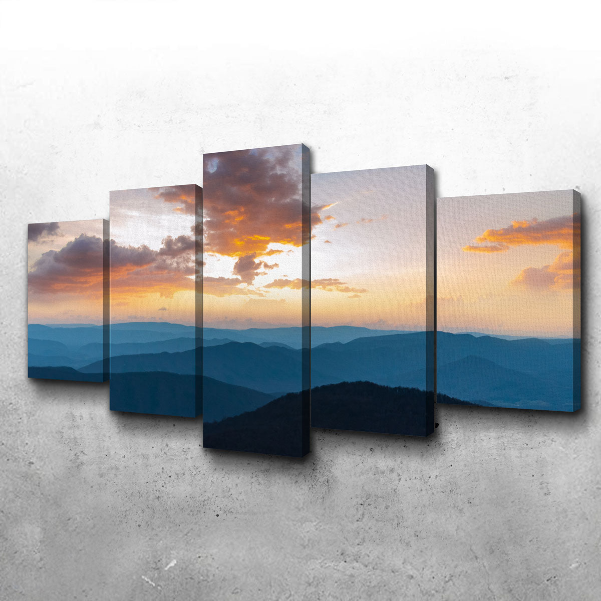 Blue Ridge Sunset Wall Art