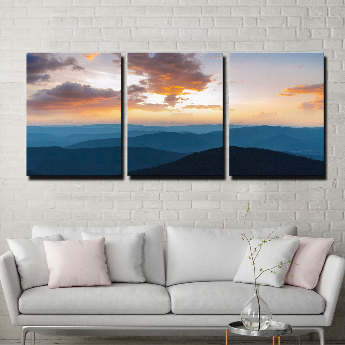 Blue Ridge Sunset Wall Art