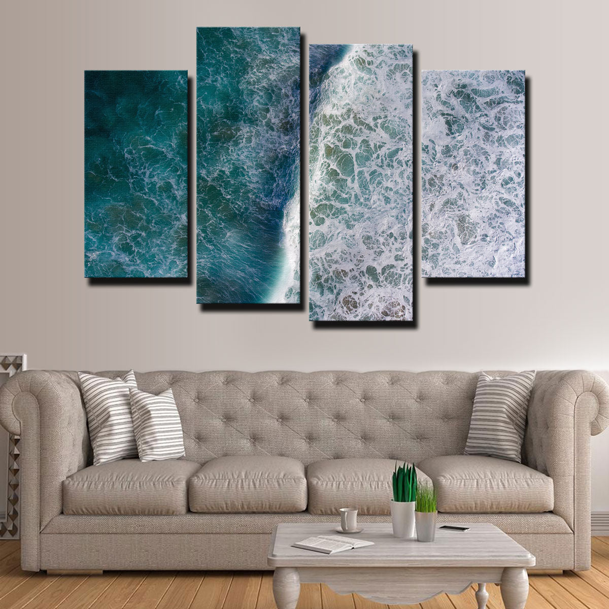 Blue Wave Wall Art