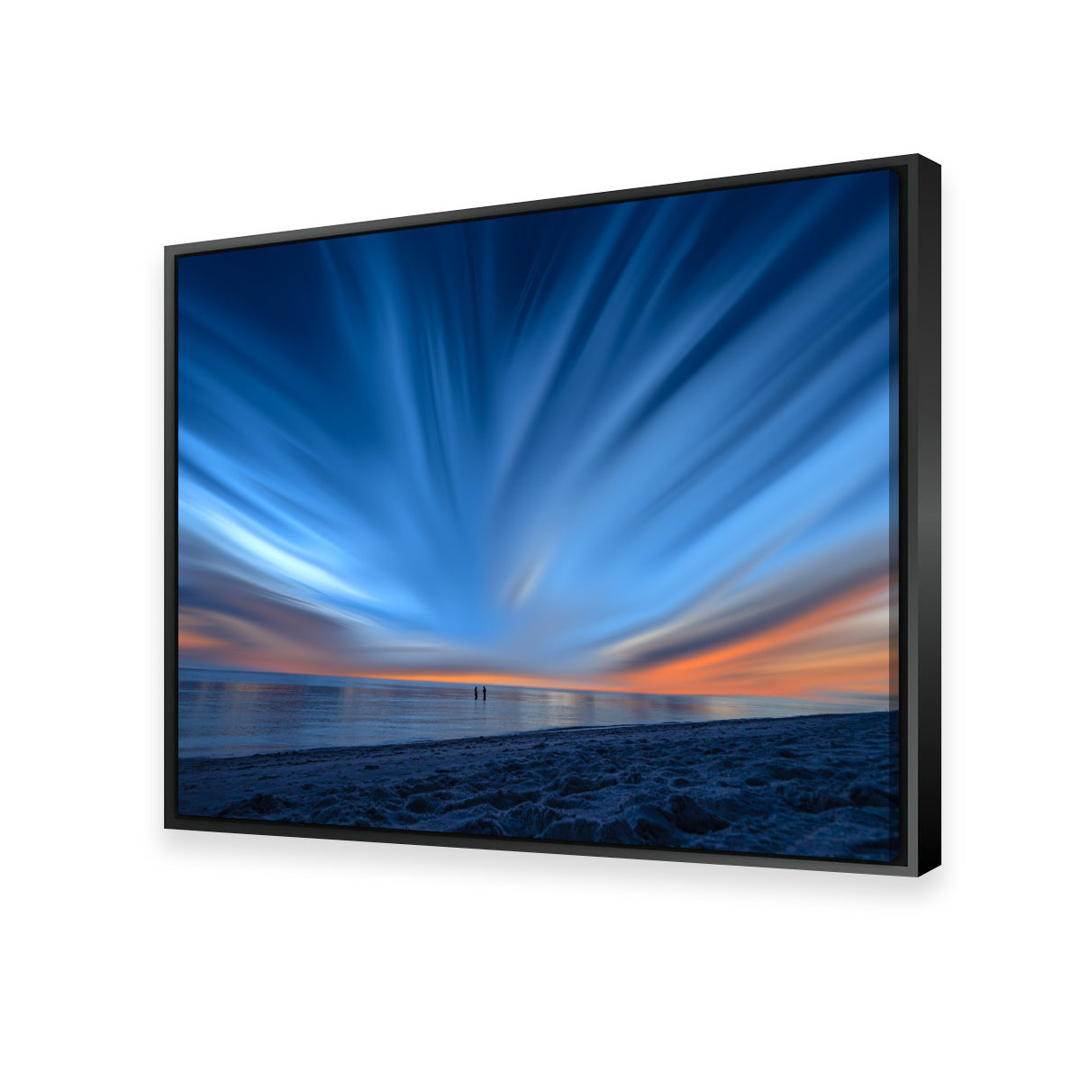 Blue Explosion Wall Art