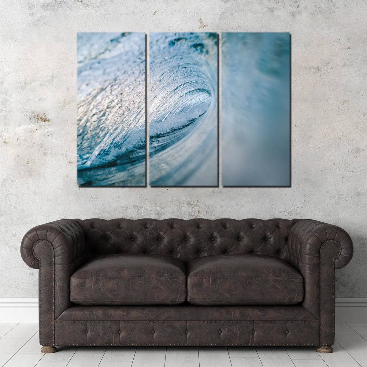 Blue Ice Wall Art