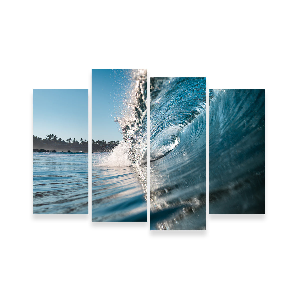 Blue Wave Wall Art